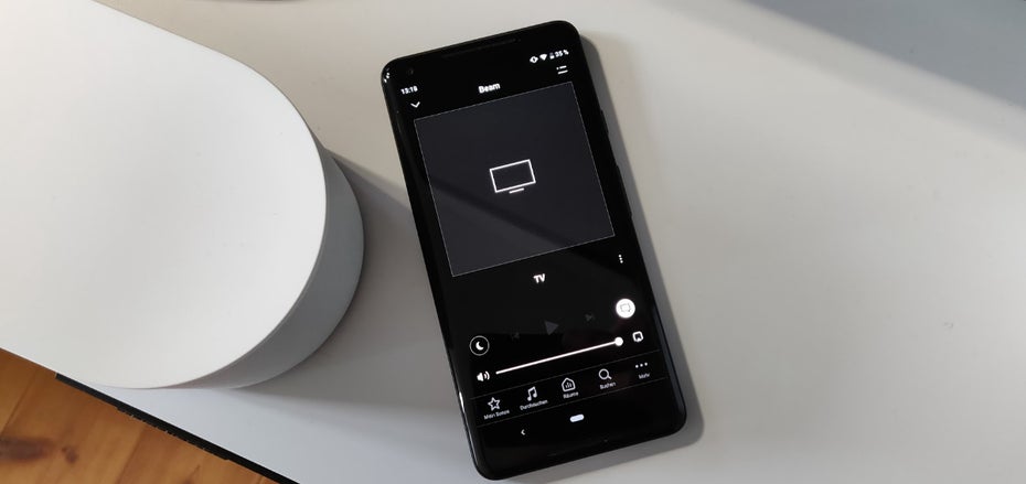 In der Sonos-App könnt ihr unter anderem Nachtmodus und Sprachoptimierung aktivieren. (Foto. t3n.de)