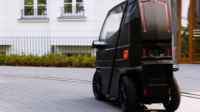 Mini-Elektroauto iEV X lässt sich ausziehen und soll 2019 erscheinen