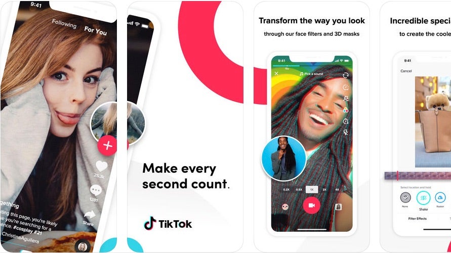 Musical.ly ist Geschichte, die Zukunft heißt Tik Tok. (Screenshot: iTunes/Tik Tok) Aus für Musical.ly: Teenie-App verschmilzt mit Tik Tok