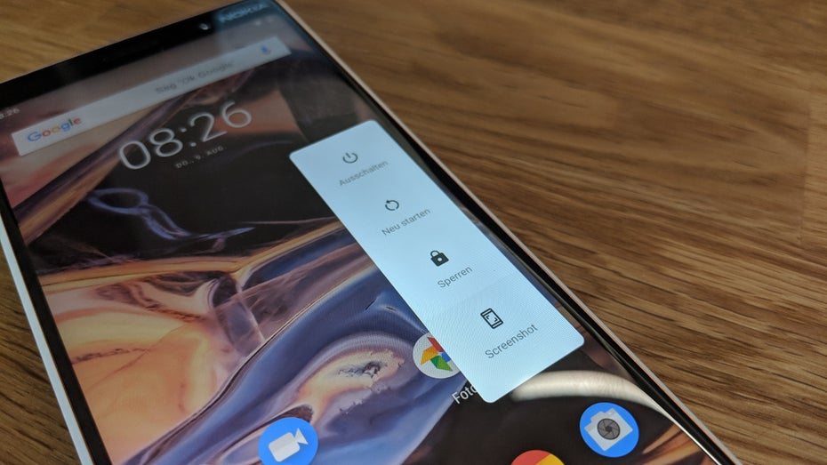 Android 9 Pie besitzt wie schon iOS 11 eine „Antipolizeitaste“. (Foto: t3n.de)