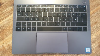 Keyboard und Trackpad des Huawei Matebook X Pro. (Foto: t3n.de)
