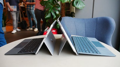 Surface Go neben dem Surface Pro. (Foto: t3n.de)