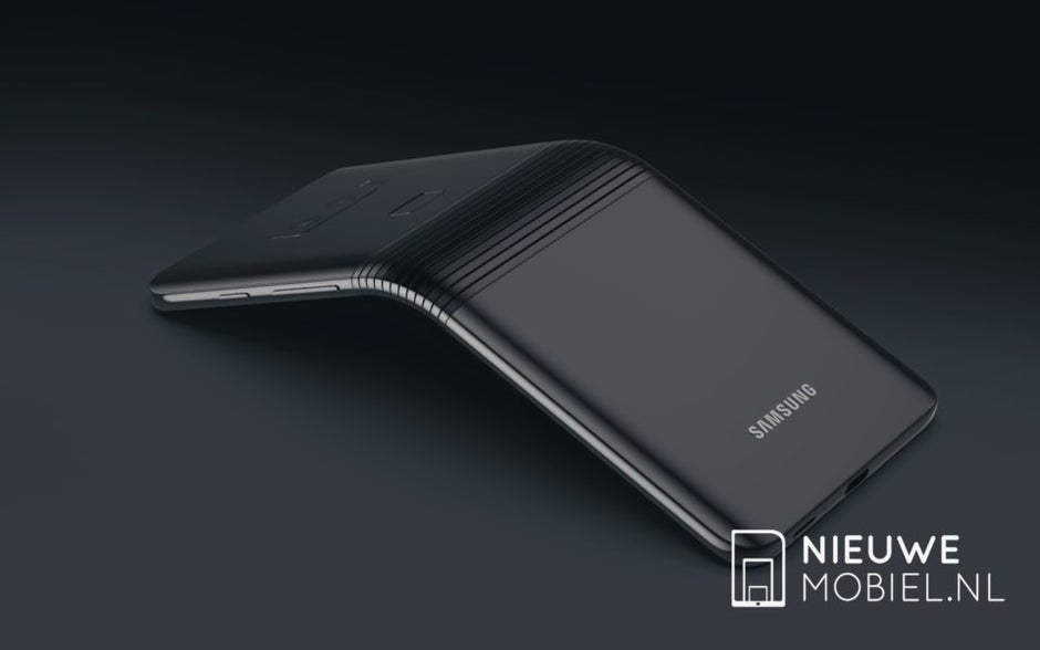 So könnte das Samsung Galaxy F aussehen. (Renderbild: Nieuwemobiel)