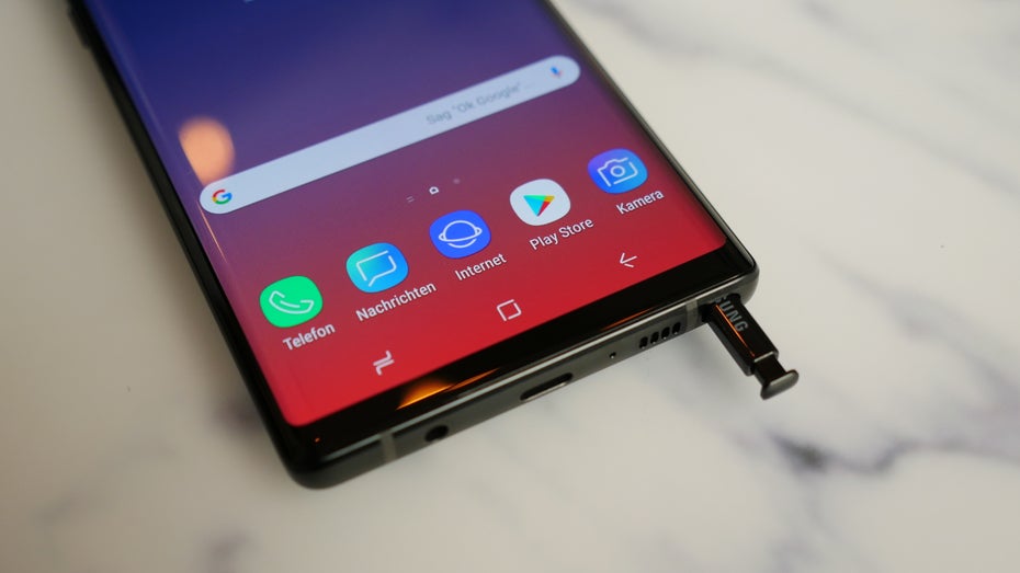 Samsung Galaxy Note 9. (Foto: t3n.de)