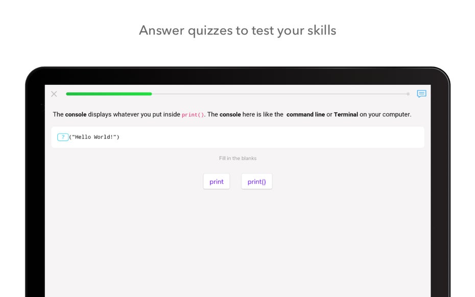 Mit Py können Anfänger kinderleicht das Programmieren lernen. Py ist perfekt dafür, um die Lernprozess im Alltag unterzubringen. (Grafik: Py Learning)