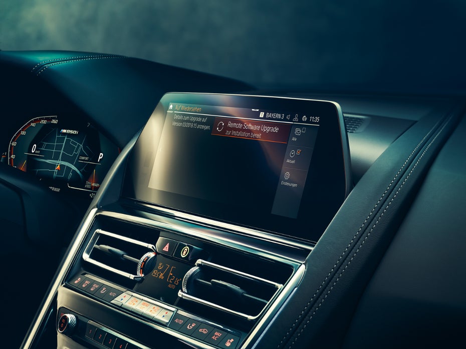 Der BMW Intelligent Personal Assistant erhält Updates „Over the Air“. (Foto: BMW)