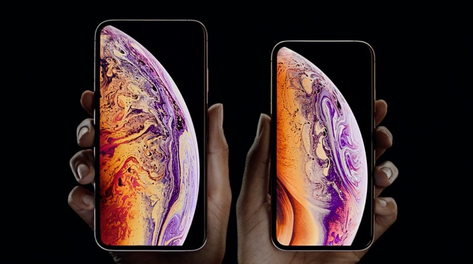 iPhone Xs und iPhone Xs Max. (Screenshot. t3n.de)