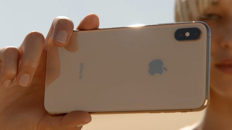 Das iPhone Xs von hinten. (Bild: Apple) iPhone Xs und Xs Max: Das sagt das Netz über die neuen Apple-Smartphones