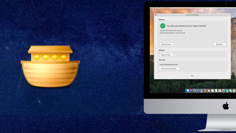 Arq: Beliebte Backup-App bietet jetzt auch eigenen Cloud-Speicher an Arq: Beliebte Backup-App bietet jetzt auch eigenen Cloud-Speicher an