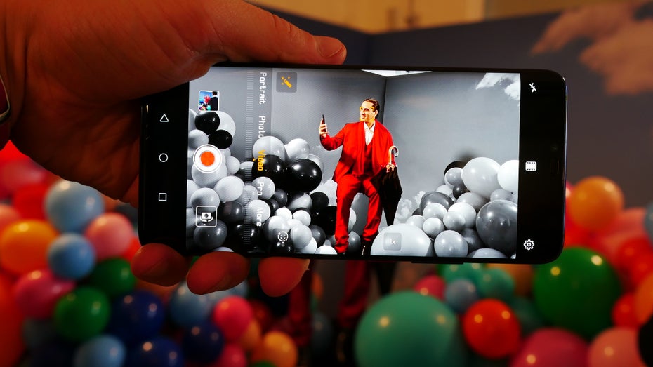 AI-Porträt-Modus auf dem Huawei Mate 20 Pro. (Foto: t3n.de)