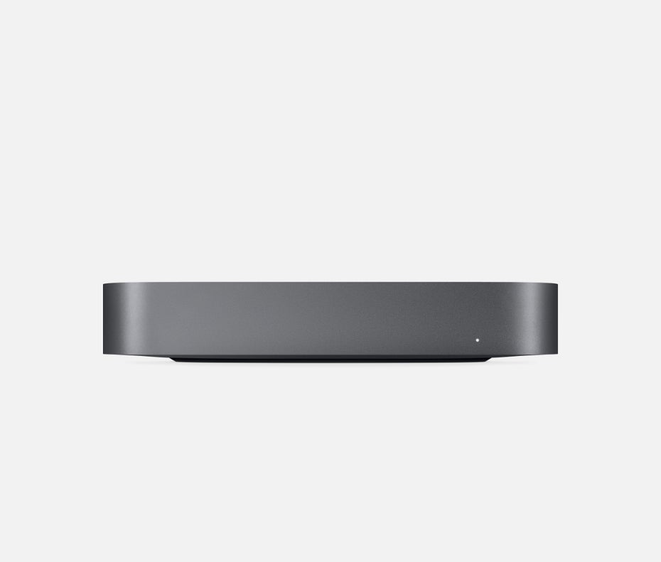 Der Mac Mini 2018 bleibt quadratisch. (Bild: Apple)