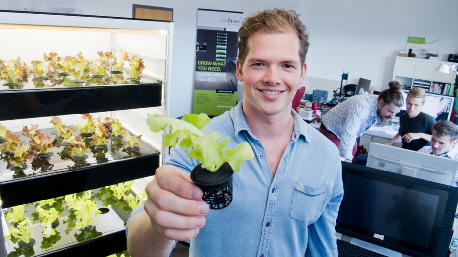 Neofarms: Dieses Startup bringt Nasa-Technologie in die Küche Neofarms: Dieses Startup bringt Nasa-Technologie in die Küche