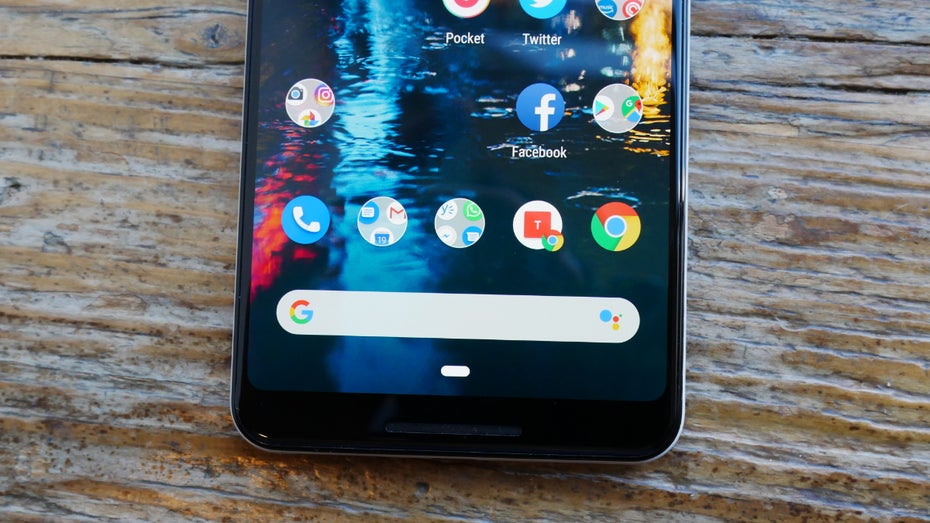 Google Pixel 3 XL: Die neue Gestensteuerung mit „Tictac“. (Foto: t3n.de)