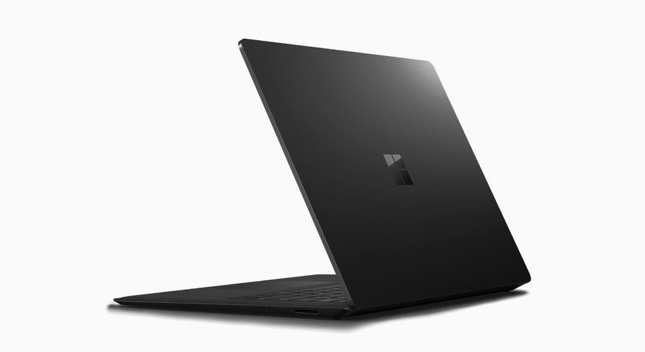 Surface Laptop 2 in schwarz. (Bild: Microsoft)