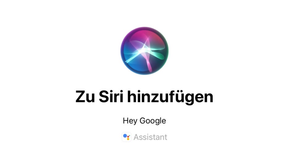 Hey Siri, okay Google-Kurzbefehl. (Screenshot: t3n.de)