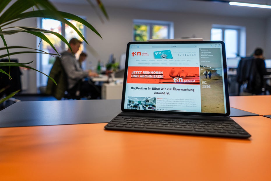 Das iPad Pro mit 12,9 Zoll. (Foto: t3n.de)