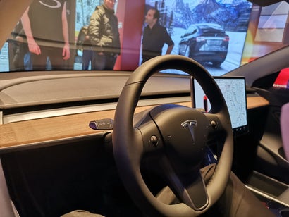 Tesla Model 3 von innen. (Foto: t3n.de)