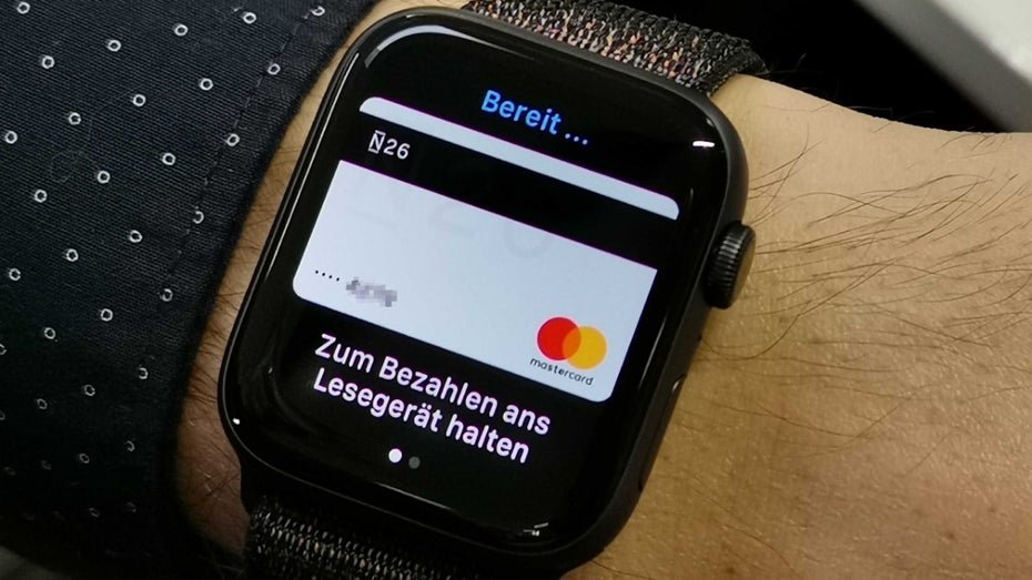 Im Handumdrehen mit Apple Pay zahlen – per Apple Watch. (Foto: t3n.de)