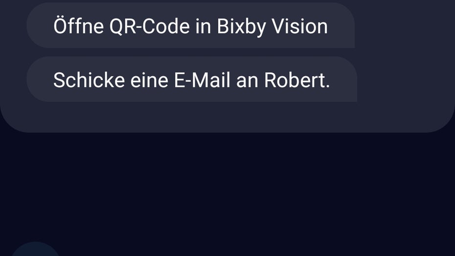 Bixby spricht jetzt Deutsch. (Screenshot: t3n)