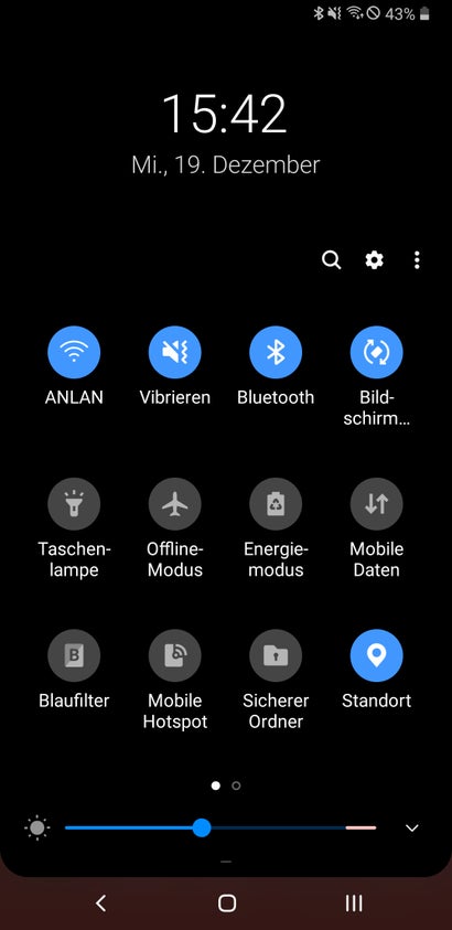 So sieht Samsungs Android 9 mit der neuen One UI aus. (Screenshot: t3n.de)