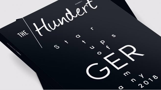 The Hundert: Die 100 innovativsten Startups Deutschlands. (Bild: The Hundert) The Hundert – das sind die 100 innovativsten Startups in Deutschland