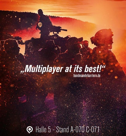 Bundeswehr-Werbung zur Gamescom