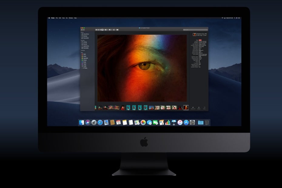 Der Dark-Mode von macOS Mojave soll mit iOS 13 auf iPhone und iPad landen. (Screenshot: t3n)