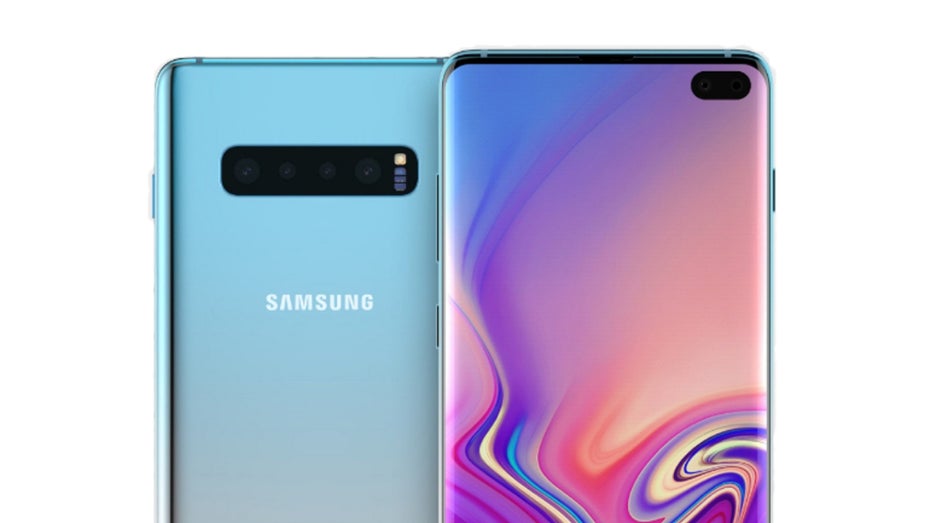 So soll das Samsung Galaxy S10 Plus aussehen. (Bild: Onleaks)