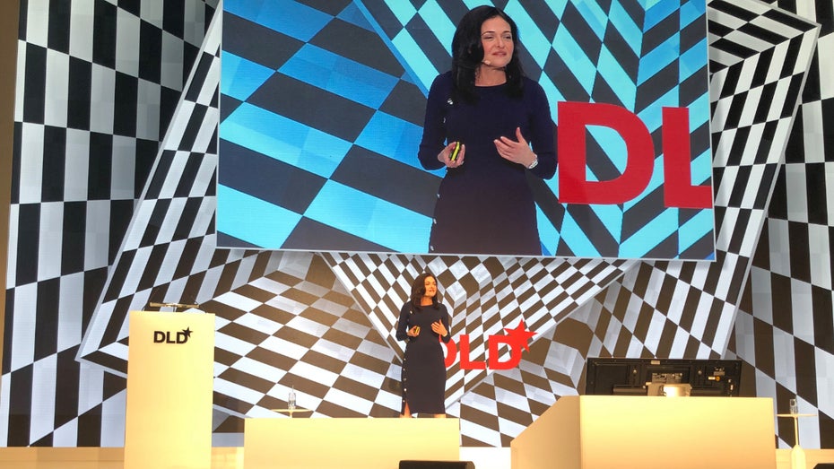 Facebooks Sheryl Sandberg auf der DLD-Konferenz: Ein „Wir“, das es nicht gibt