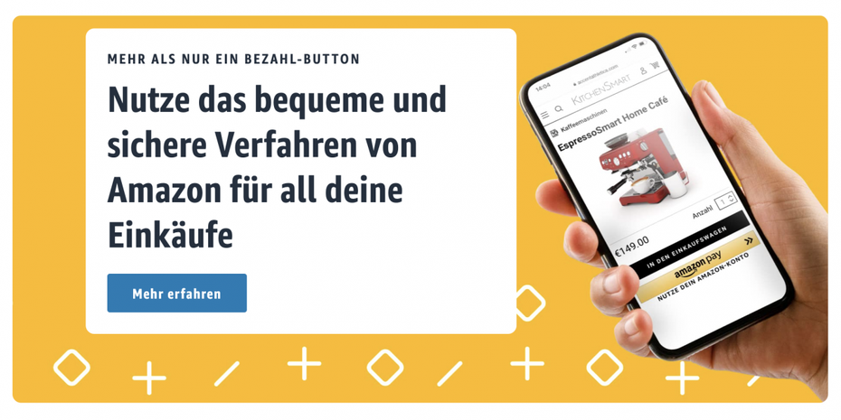 Paypal-Alternativen: Amazon Pay profitiert von der Reputation des Konzerns. (Screenshot: t3n)