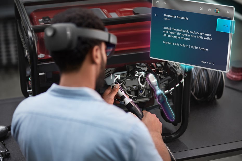 Hololens 2. (Bild: Microsoft)