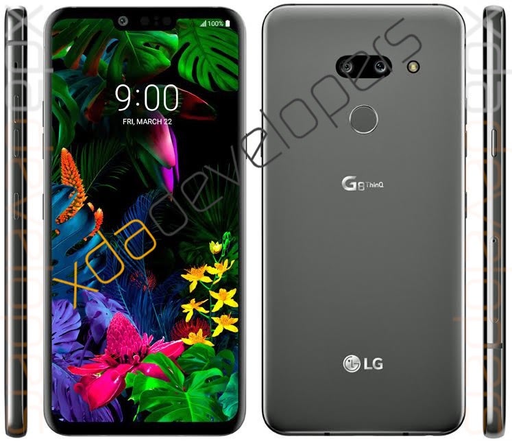 Das soll das LG G8 Thinq sein. (Bild: XDA Developers)