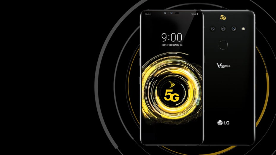 LG V50 5G. (Bild: LG)