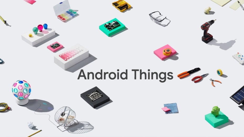 Android Things. (Bild: Google) Google stampft Android Things ein