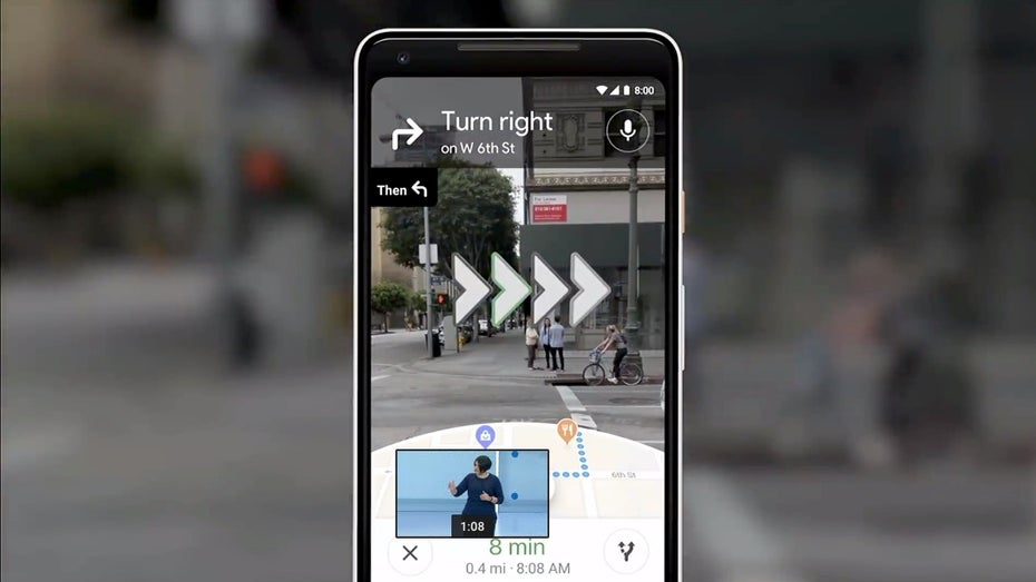 Google Maps: Update bringt Live View für Android und iOS – und mehr Google Maps: Update bringt Live View für Android und iOS – und mehr