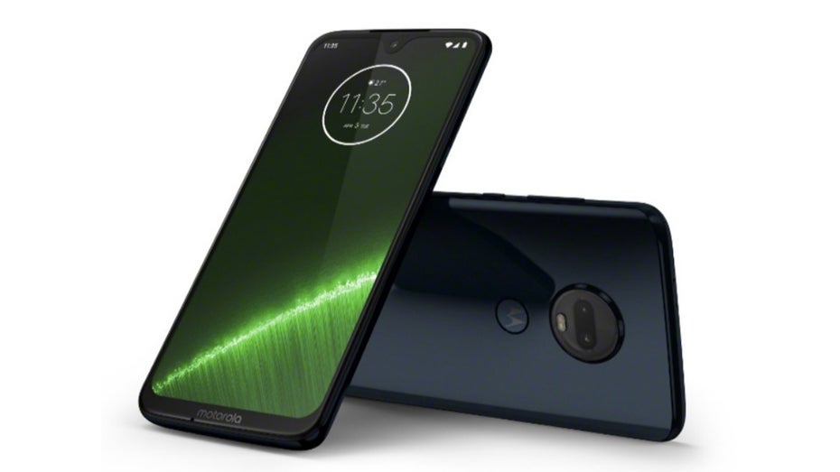 Das ist das Moto G7 Plus in Blau. (Bild: Motorola)