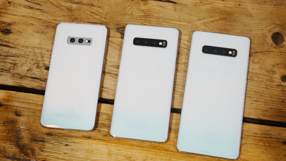 Familienfoto: Samsung Galaxy S10, S10 Plus und S10e. (Foto: t3n.de)