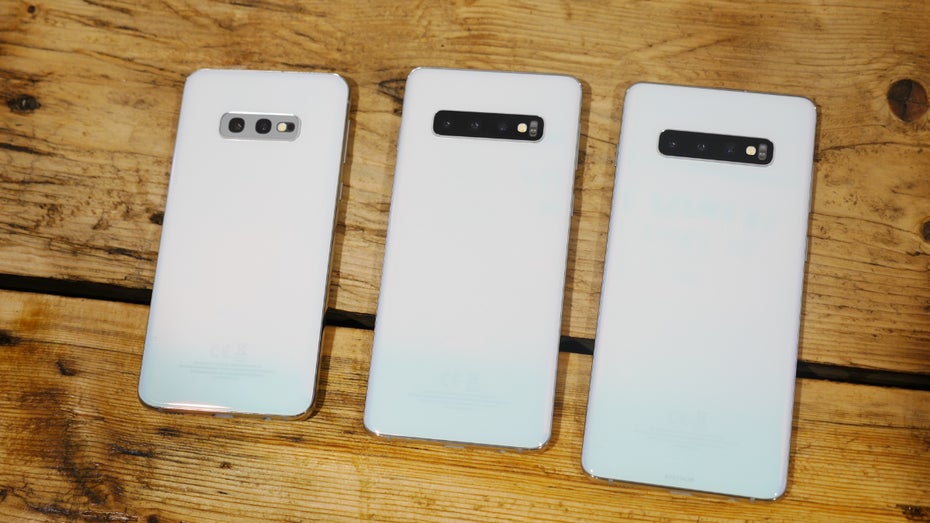 Familienfoto: Samsung Galaxy S10, S10 Plus und S10e. (Foto: t3n)