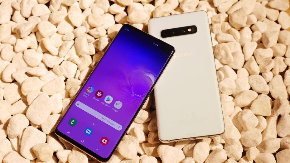 Samsung Galaxy S10 und S10 plus in weiß. (Foto: t3n.de)