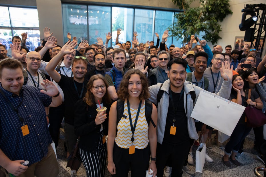 Apple vergibt für die Teilnahme an der WWDC 2019 350 Stipendien für die Entwickler von morgen. (Foto: Apple)
