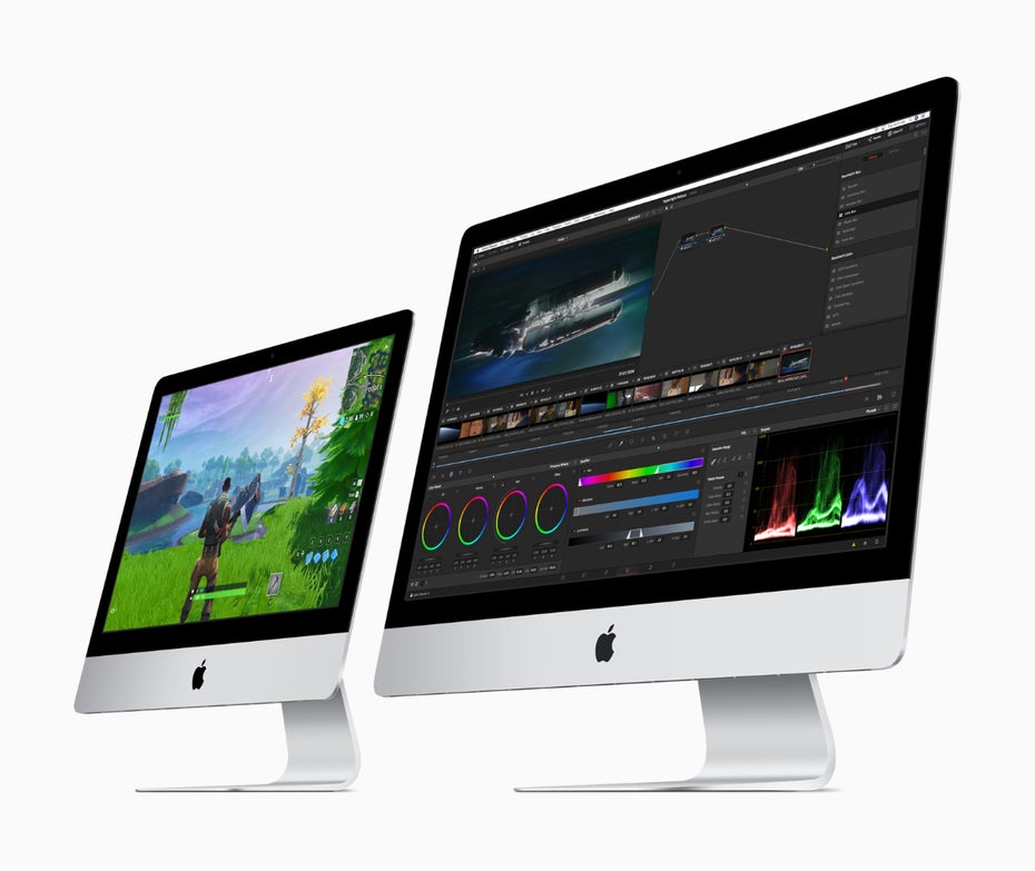 Apples 2019er iMac-Familie. (Bild: Apple)