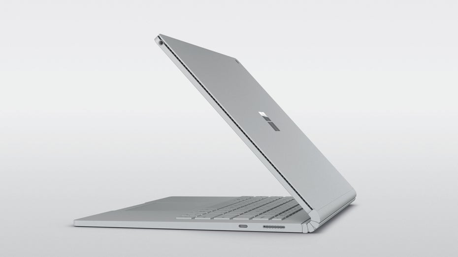 Das Microsoft Surface Book 3 soll dem Surface Book 2 (auf dem Bild oben) optisch ähneln. (Bild: Microsoft)