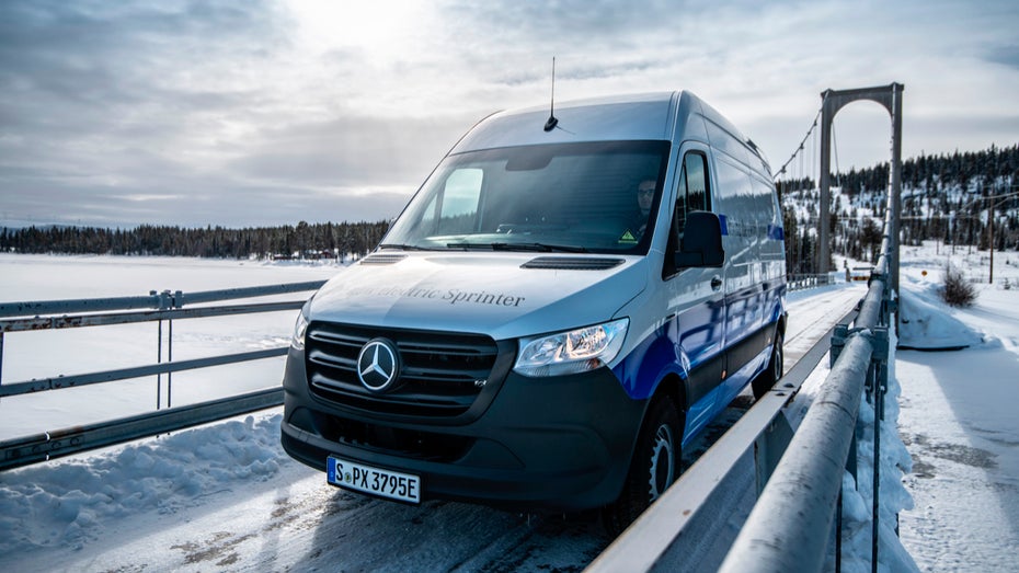 E-Sprinter: Mercedes-Benz entwickelt völlig neue Plattform für Elektro-Transporter