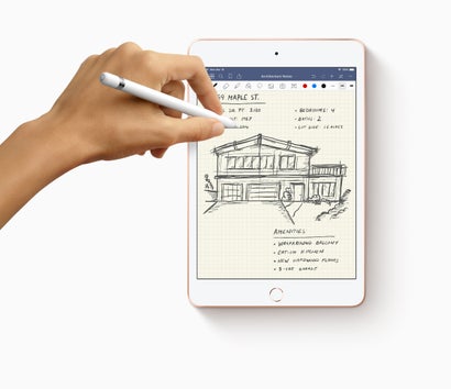 Auf dem neuen iPad mini könnt ihr mit dem Apple Pencil arbeiten. (Bild: Apple)