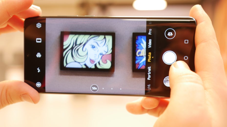 Das Huawei P30 Pro unterstützt fünfzigfachen Digitalzoom. (Foto: t3n)