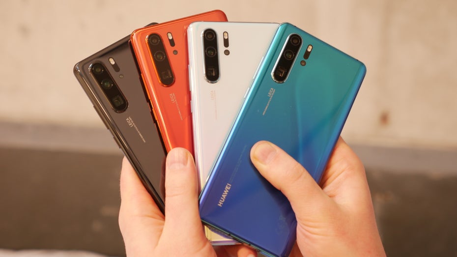 Huawei P30 Pro in vielen Farben. (Foto: t3n)