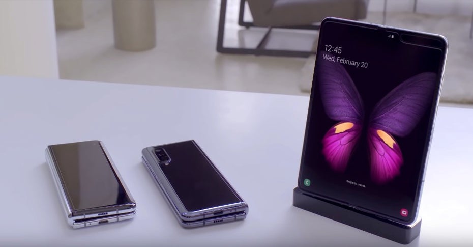 Samsung Galaxy Fold. (Screenshot: Samsung)