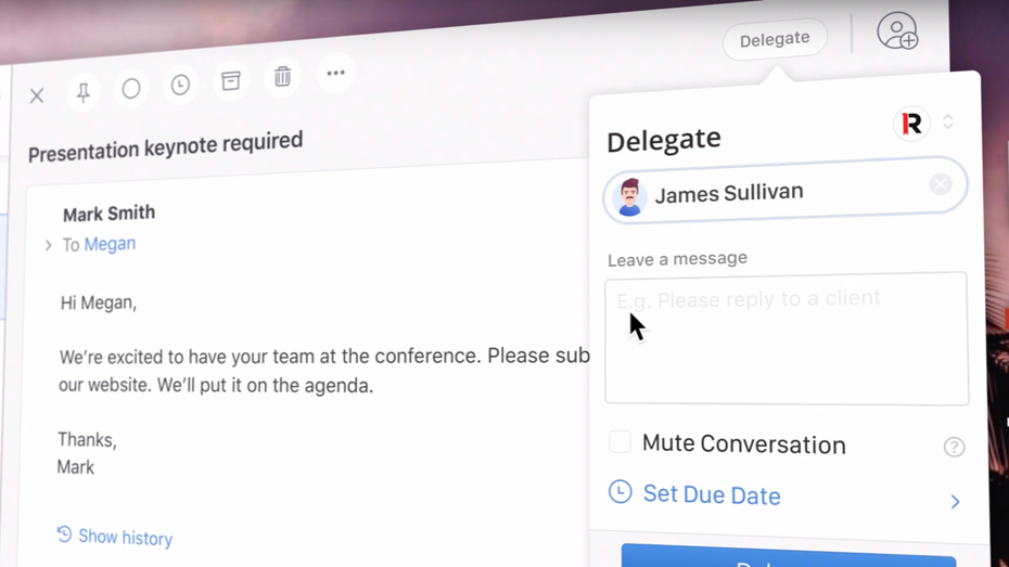 Mit Spark kannst du Mails jetzt an deine Kollegen delegieren