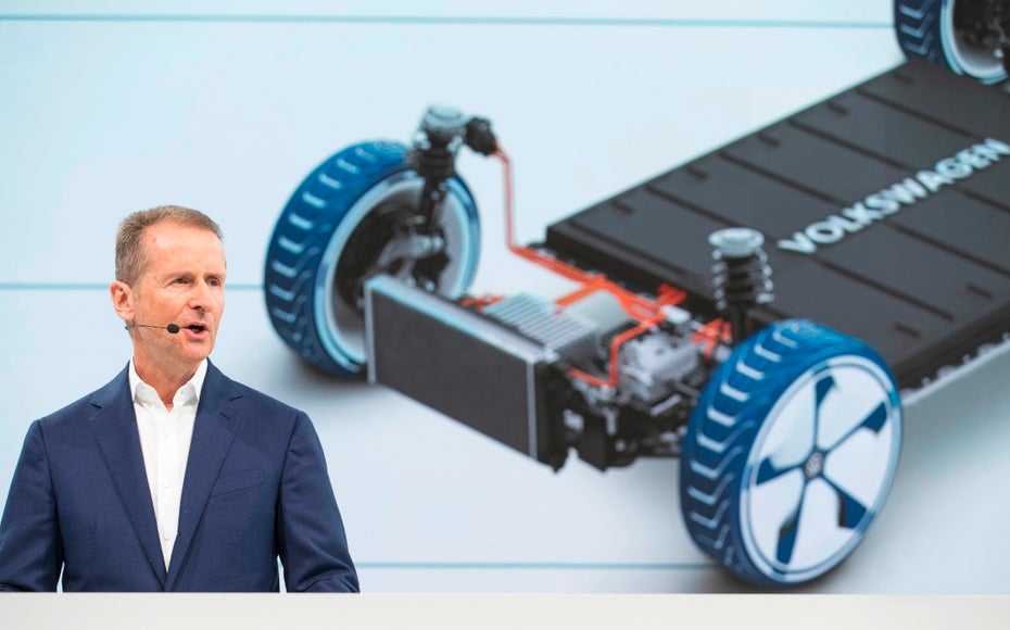 Volkswagen-Chef Herbert Diess will den Konzern grundlegend umbauen. (Foto: VW AG)