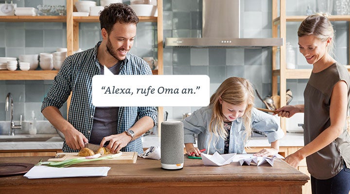 Gigaset Smartspeaker L800HX. (Bild: Gigaset)